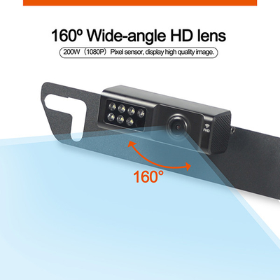 10 inch touchscreen 160o super breedhoekcamera Rear View Dash Cam